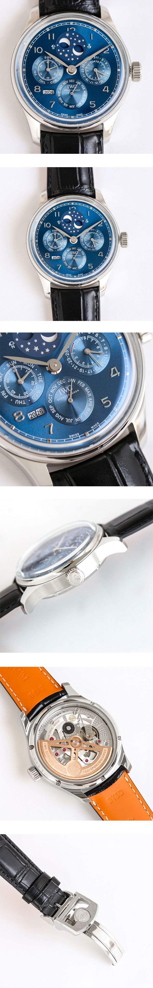 【V9製】IWCコピー ポルトギーゼ パーペチュアルカレンダー IW503401 高級腕時計